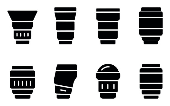 Fototapeta Photo Lens Icons