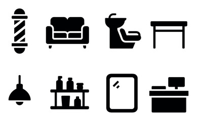 Barbershop Icon Set