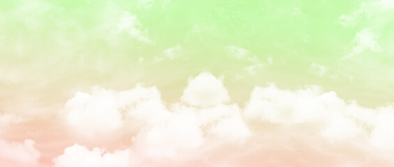 Sky pastel background pink green gradient sunset sunrise summer abstract sky evening soft effect pattern texture design nature spring light beauty template