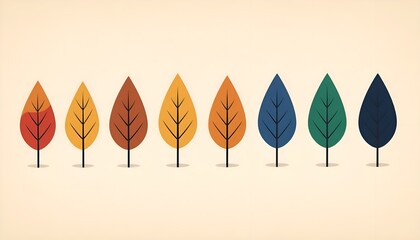 This versatile banner is ideal for modern web design, corporate presentations about diversity, minimalist print materials, and children's room decor.