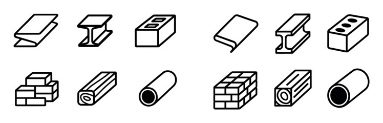 Industrial Material Icons