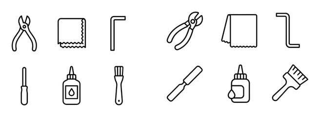 Guitar Maintenance Icons