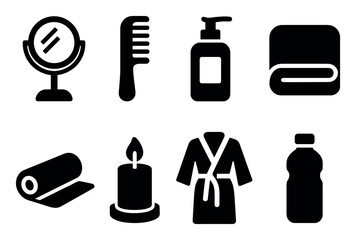 Self-Care Icons Grid