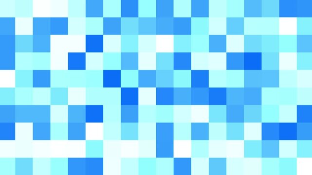 Abstract blue pixel transition matte channel.