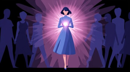 Escaping or avoiding people with negative thinking concept. The danger of a negative mindset or toxic person.