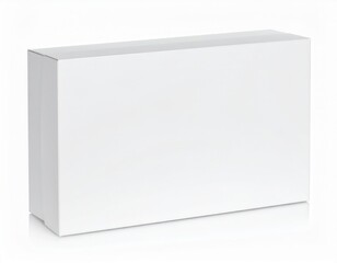 Studio lit rectangular box in high resolution showcasing clean design and ideal for product presentations and packaging solutions