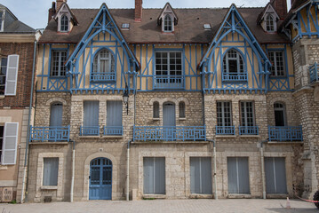 Walking in and around the city of Chartres, France