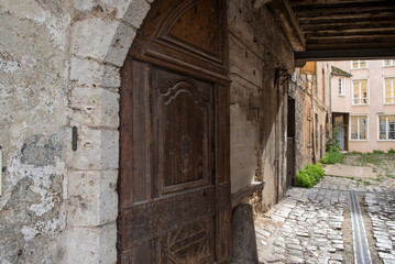 Walking in and around the city of Chartres, France