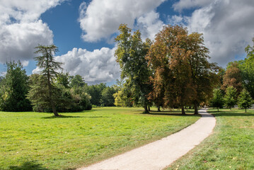 Walking in and around the city of Chartres, France