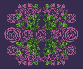 abstract floral background