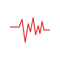 Pulse line illustration