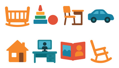 Human Life Cycle Icons