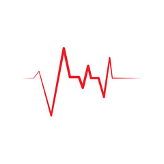 Pulse line illustration