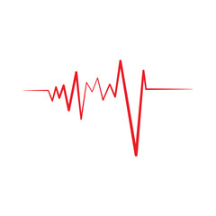 Pulse line illustration