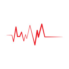 Pulse line illustration