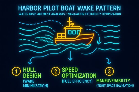 Harbor pilot boat wake analysis and vessel transfer for maritime operations and safety