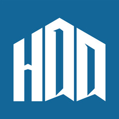 HQQ letter design. HQQ letter technology logo design on a Blue background. HQQ Monogram logo design for an entrepreneur and a business