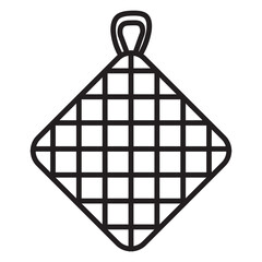 Cooking line icons. Boiling time, Frying pan and Kitchen utensils. Fork, spoon and knife line icons. Recipe book, chef hat and cutting board. Cooking book, frying time, hot pan. Vector