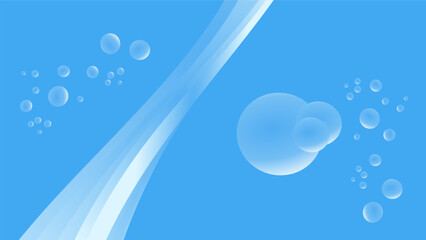 Background illustration frutiger Aero style 