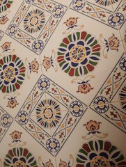 ceiling of the mosque