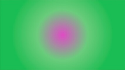 Blurry Abstract Radial Gradient Background in Shades of Green and Pink Color Palette
