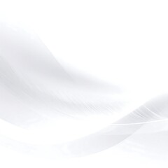 Abstract wavy design in light gray on white