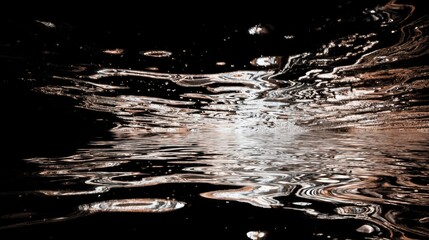 Underwater Abstract Reflections: A captivating abstract photograph showcases the play of light and shadow beneath the water's surface, revealing intriguing reflections and mesmerizing patterns.