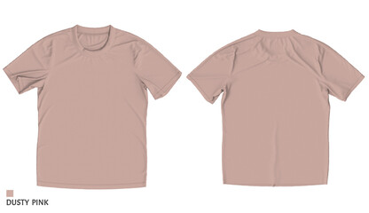 dusty pink t-shirt mockup