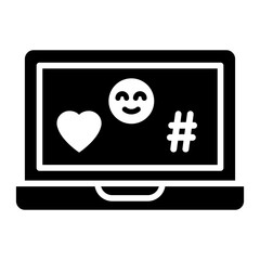 Feedback icon vector. Like illustration sign. review symbol or logo.