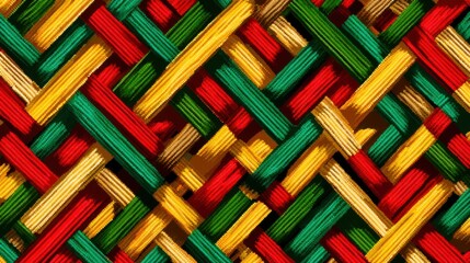colorful woven textured pattern design