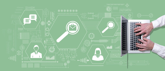 Concept of job search