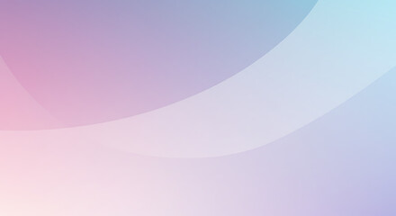 Naklejka premium Minimalist Abstract – soft pastel gradients, smooth light transitions, clean modern design