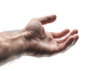 Open hand reaching out