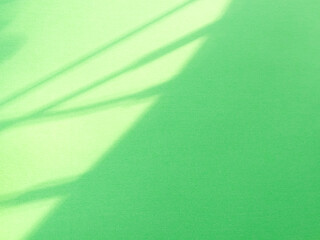 Background green abstract line shadow overlay on cement wall floor beige mockup product cosmetic summer tropical nature presentation frame template eco backdrop environment