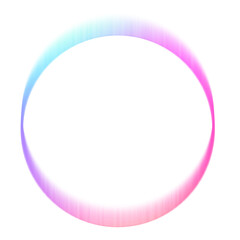 pink and blue circles