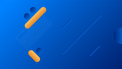ABSTRACT BLUE BACKGROUND WITH DIAGONAL LINES GEOMETRIC SHAPES GRADIENT COLOR DESIGN VECTOR TEMPLATE GOOD FOR MODERN WEBSITE, WALLPAPER, COVER DESIGN