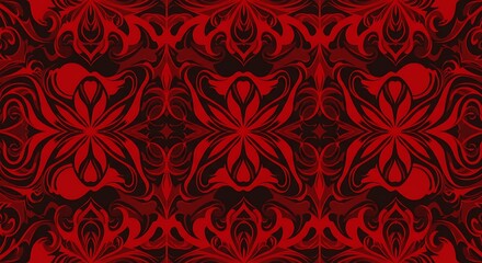 Abstract red pattern design
