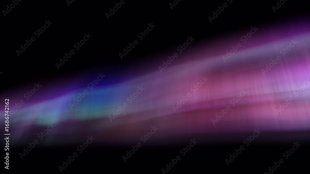 Canvas Prints aurora dreams mesmerizing northern lights loop animation background