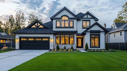 Obraz premium Modern house exterior