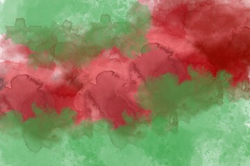 Christmas abstract background with watercolor texture