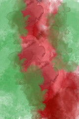 Christmas abstract background with watercolor texture