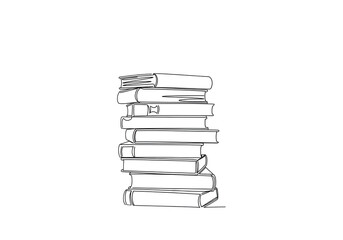 Isolated Stack Of White Books On Black Background Png Illustration