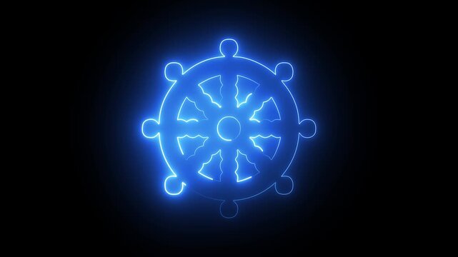 Abstract vector illustration of vintage 3d ship gears on a nautical clock background