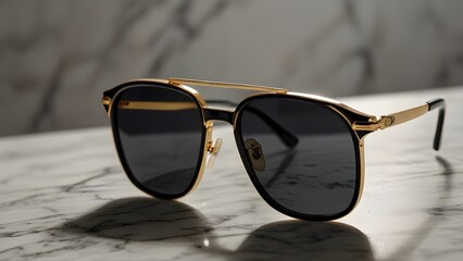 sunglasses on the beach