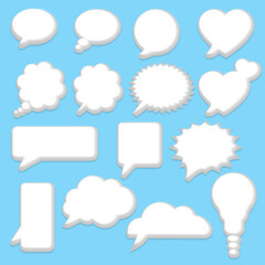 speech bubbles
