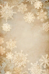 Vintage Christmas Journal Page &ndash; Rustic Paper &mdash; Clean Margin #224