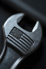 Celebrating Labor Day with tools that symbolize hard work and dedication in a workshop setting