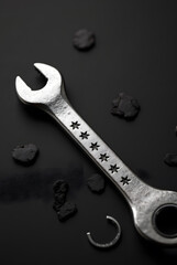 Labor Day celebration with tools and gear preparation for projects