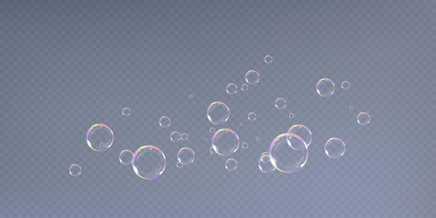 bubble transparent, soap bubbles,