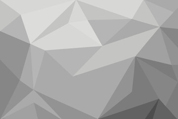 Abstract Polygonal Gray Background